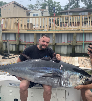 Amazing Bluefin Tuna Caught In NY 